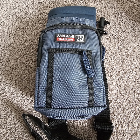 Wild Wolf Outfitters Water Bottle Holder for 32oz Bottles Blue - Carry, Protect - Picture 4 of 16